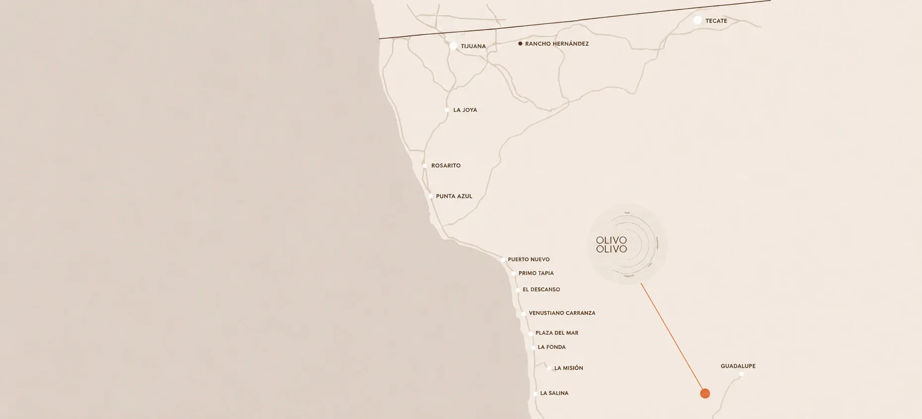 Mapa de OLIVO